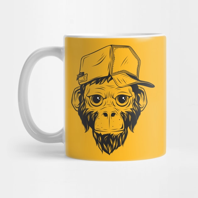 Baby Chimpanzee by Mako Design 